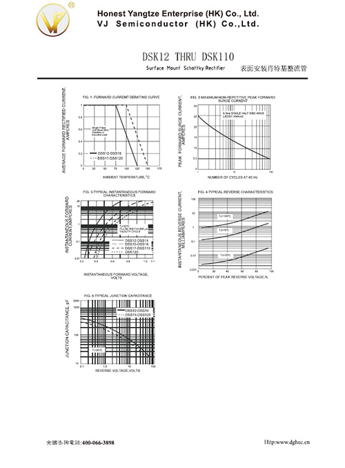 泓金贝DSK12至DSK110产品规格书
