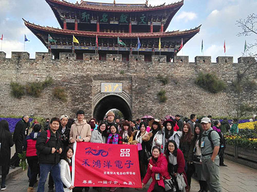 旅游合照